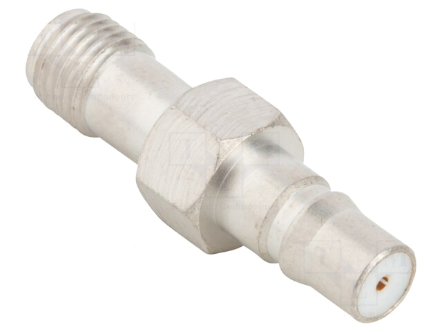 Adapter; QMA vrouwelijk,SMA vrouwelijk; Isolatie: PTFE; 50Ω; 6GHz Adapter; QMA vrouwelijk,SMA vrouwelijk; Isolatie: PTFE; 50Ω; 6GHz